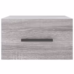 vidaXL Wall-mounted Bedside Cabinets Side Table Bedstand 2 pcs Concrete Grey - grey sonoma, 2 pcs - Additional view 5