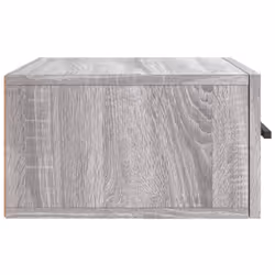 vidaXL Wall-mounted Bedside Cabinets Side Table Bedstand 2 pcs Concrete Grey - grey sonoma, 2 pcs - Additional view 7