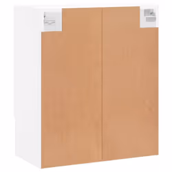vidaXL Wall Cabinet Storage Cabinet Display Cabinet White Engineered Wood - white - Additional view 7