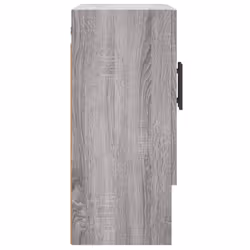 vidaXL Wall Cabinet Storage Cabinet Display Cabinet White Engineered Wood - grey sonoma - Additional view 6