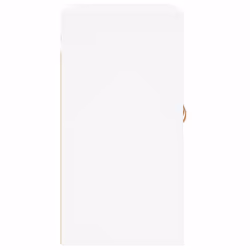 vidaXL Wall Cabinet Storage Cabinet Display Cabinet White Engineered Wood - white - Additional view 6
