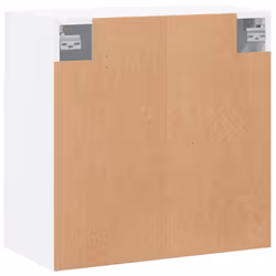 vidaXL Wall Cabinet Storage Cabinet Display Cabinet White Engineered Wood - white - Additional view 7