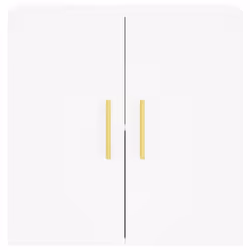 vidaXL Wall Cabinet Hanging Storage Cabinet Display Cabinet Engineered Wood - white - Additional view 4