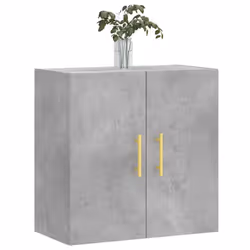 vidaXL Wall Cabinet Hanging Storage Cabinet Display Cabinet Engineered Wood - concrete grey
