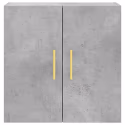 vidaXL Wall Cabinet Hanging Storage Cabinet Display Cabinet Engineered Wood - concrete grey - Additional view 4