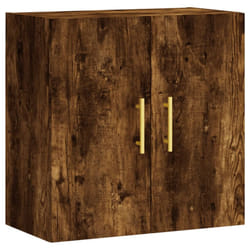 vidaXL Wall Cabinet Hanging Storage Cabinet Display Cabinet Engineered Wood - smoked oak