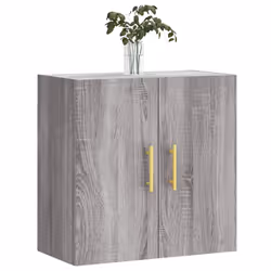 vidaXL Wall Cabinet Hanging Storage Cabinet Display Cabinet Engineered Wood - grey sonoma - Additional view 2