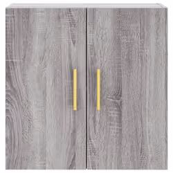 vidaXL Wall Cabinet Hanging Storage Cabinet Display Cabinet Engineered Wood - grey sonoma - Additional view 4