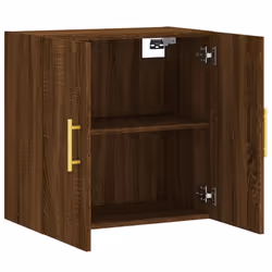 vidaXL Wall Cabinet Hanging Storage Cabinet Display Cabinet Engineered Wood - brown oak - Additional view 5
