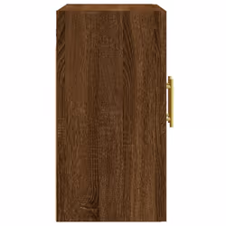 vidaXL Wall Cabinet Hanging Storage Cabinet Display Cabinet Engineered Wood - brown oak - Additional view 6