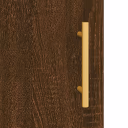 vidaXL Wall Cabinet Hanging Storage Cabinet Display Cabinet Engineered Wood - brown oak - Additional view 8