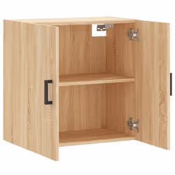 vidaXL Wall Cabinet Storage Cabinet Display Cabinet White Engineered Wood - sonoma oak - Additional view 5