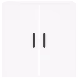 vidaXL Wall Cabinet Storage Cabinet Display Cabinet White Engineered Wood - Additional view 4