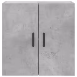 vidaXL Wall Cabinet Storage Cabinet Display Cabinet White Engineered Wood - concrete grey - Additional view 4