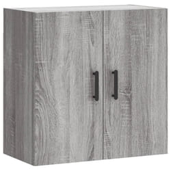vidaXL Wall Cabinet Storage Cabinet Display Cabinet White Engineered Wood - grey sonoma