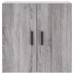 vidaXL Wall Cabinet Storage Cabinet Display Cabinet White Engineered Wood - grey sonoma - Additional view 4