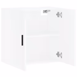 vidaXL Wall Cabinet Storage Cabinet Display Cabinet Brown Oak Engineered Wood - white - Additional view 5