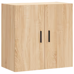 vidaXL Wall Cabinet Storage Cabinet Display Cabinet Brown Oak Engineered Wood - sonoma oak