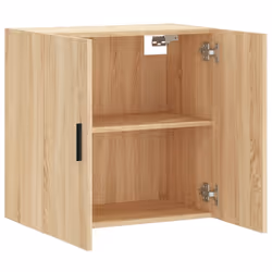 vidaXL Wall Cabinet Storage Cabinet Display Cabinet Brown Oak Engineered Wood - sonoma oak - Additional view 5