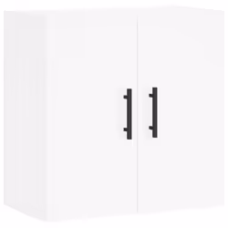 vidaXL Wall Cabinet Storage Cabinet Display Cabinet Sonoma Oak Engineered Wood - white