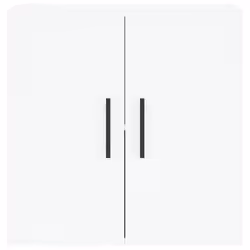 vidaXL Wall Cabinet Storage Cabinet Display Cabinet Sonoma Oak Engineered Wood - white - Additional view 4