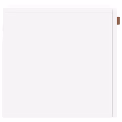 vidaXL Wall Cabinet Storage Cabinet Display Cabinet White Engineered Wood - Additional view 6