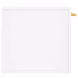 vidaXL Wall Cabinet Storage Cabinet Display Cabinet White Engineered Wood - Additional view 6