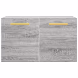 vidaXL Wall Cabinet Storage Cabinet Display Cabinet White Engineered Wood - grey sonoma, 60 x 36.5 x 35 cm - Additional view 4