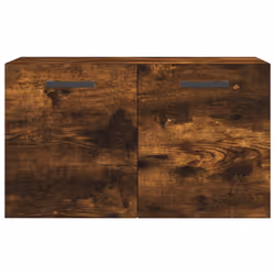 vidaXL Wall Cabinet Storage Cabinet Display Cabinet Sonoma Oak Engineered Wood - smoked oak, 60 x 36.5 x 35 cm - Additional view 4