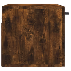 vidaXL Wall Cabinet Storage Cabinet Display Cabinet Sonoma Oak Engineered Wood - smoked oak, 60 x 36.5 x 35 cm - Additional view 6