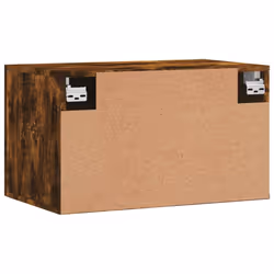 vidaXL Wall Cabinet Storage Cabinet Display Cabinet Sonoma Oak Engineered Wood - smoked oak, 60 x 36.5 x 35 cm - Additional view 7