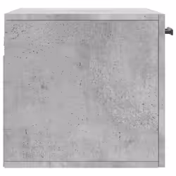 vidaXL Wall Cabinet Storage Cabinet Display Cabinet White Engineered Wood - concrete grey, 60 x 36.5 x 35 cm - Additional view 6
