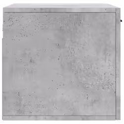 vidaXL Wall Cabinet Storage Cabinet Display Cabinet White Engineered Wood - concrete grey, 60 x 36.5 x 35 cm - Additional view 6