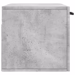 vidaXL Wall Cabinet Wall Storage Display Cabinet Grey Sonoma Engineered Wood - concrete grey, 80 x 36.5 x 35 cm - Additional view 6