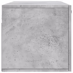 vidaXL Wall Cabinet Hanging Storage Cabinet Display Cabinet Engineered Wood - concrete grey, 100 x 36.5 x 35 cm - Additional view 5
