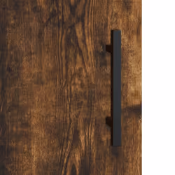 vidaXL Wall Mounted Cabinet Cupboard Side Cabinet Sonoma Oak Engineered Wood - smoked oak - Additional view 10