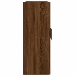 vidaXL Wall Mounted Cabinet Cupboard Side Cabinet Sonoma Oak Engineered Wood - brown oak - Additional view 7