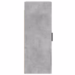 vidaXL Wall Mounted Cabinet Storage Cabinet Side Cabinet White Engineered Wood - concrete grey - Additional view 7
