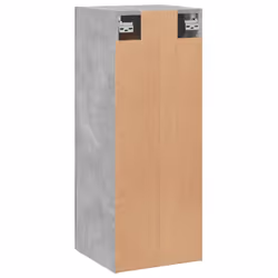 vidaXL Wall Mounted Cabinet Storage Cabinet Side Cabinet White Engineered Wood - concrete grey - Additional view 8