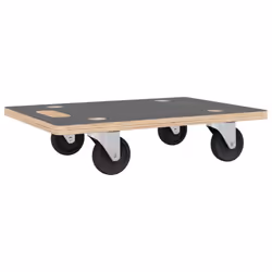 vidaXL Dolly Trolleys Moving Trolley Furniture Mover Slider 2 pcs Rectangular - 60 x 40 x 11.5 cm - Additional view 5