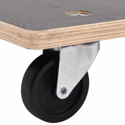 vidaXL Dolly Trolleys Moving Trolley Furniture Mover Slider 2 pcs Rectangular - 80 x 55 x 11.5 cm - Additional view 6