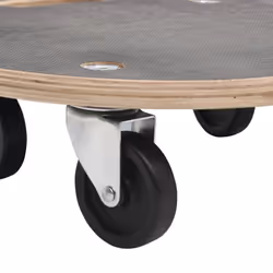vidaXL Dolly Trolleys Moving Trolley Furniture Mover Slider 2 pcs Rectangular - 38 x 11.5 cm - Additional view 8