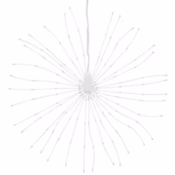 vidaXL Christmas Starburst Lights Pre Lit Xmas Fairy Light 140 LEDs 8 pcs - blue, 8 pcs - Additional view 4
