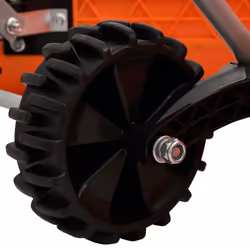 vidaXL Snow Shovel Snow Removal with Extendable Handle Orange Blade Steel - 77 cm - Additional view 5