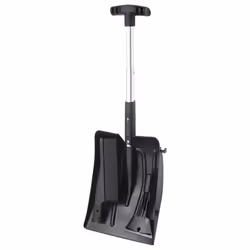 vidaXL Snow Shovel Kit Hand Shovel Snow Brush Ice Scraper 3-in-1 Black Aluminum
