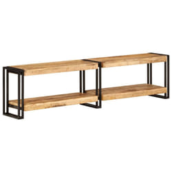 vidaXL TV Cabinet TV Unit Sideboard Media Cabinet TV Stand Solid Wood Mango