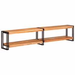 VidaXL 356181, Wood, Metal, Wood, 2000 mm, 300 mm, 400 mm, 1 pc(s)
