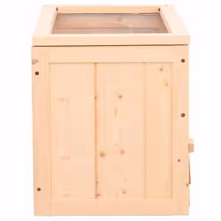 vidaXL Hamster Cage Small Animal Cage Hamster House Rat Cage Solid Wood Fir - Additional view 4