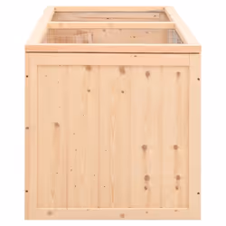 vidaXL Hamster Cage Small Animal Cage Hamster House Rat Cage Solid Wood Fir - 104 x 52 x 54 cm - Additional view 4