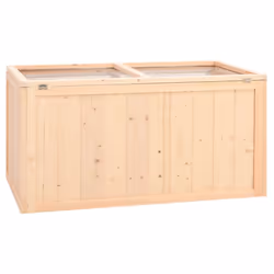 vidaXL Hamster Cage Small Animal Cage Hamster House Rat Cage Solid Wood Fir - 104 x 52 x 54 cm - Additional view 5